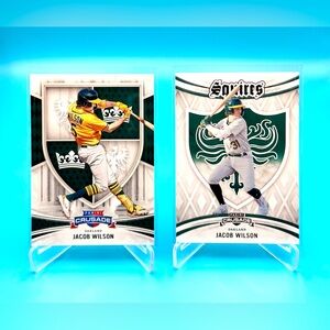 🔥Jacob Wilson Rookie Lot! 🔥Green Crusade Rookie + Squires Rookie! 🤩